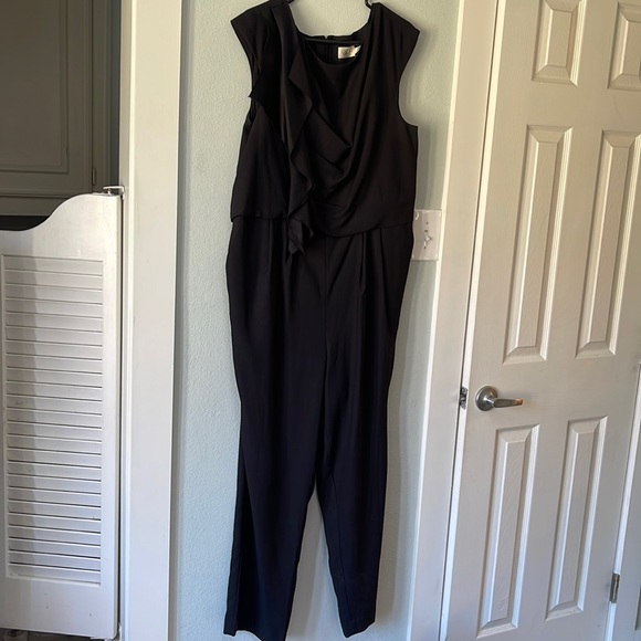 Eliza J size 16W black jumpsuit - Picture 1 of 3